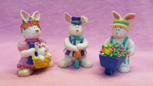 Vintage mini rabbits - 2",