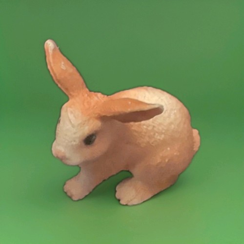 Brown bunny rabbit small toy - small,